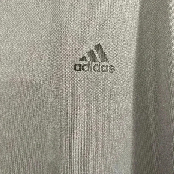 Dark Gray adidas Climalite Activewear Tops for Men in perfect condition - Picture 6 of 9